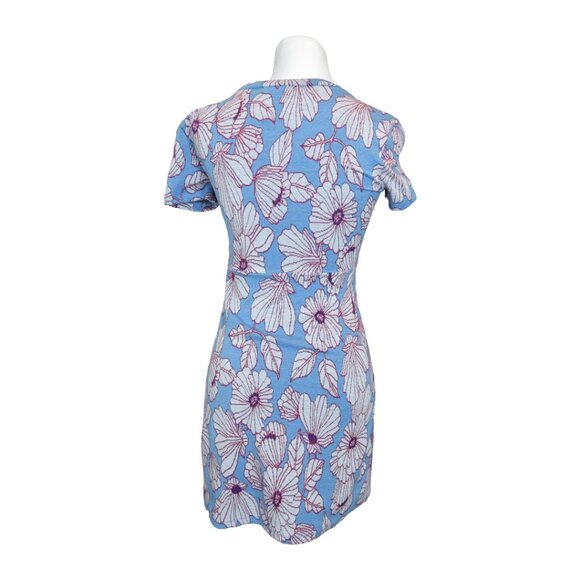 Zara Mod Floral Cutout Dress S Retro Y2K Coquettecore - Picture 2 of 8